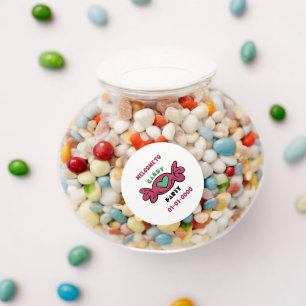 Candy Party Classic Round Sticker