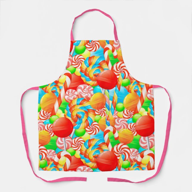 Candy Pattern Apron (Front)