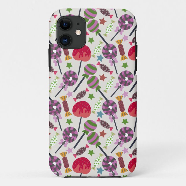 Candy pattern | Lollies pattern | lollipop 11 Case-Mate iPhone Case (Back)