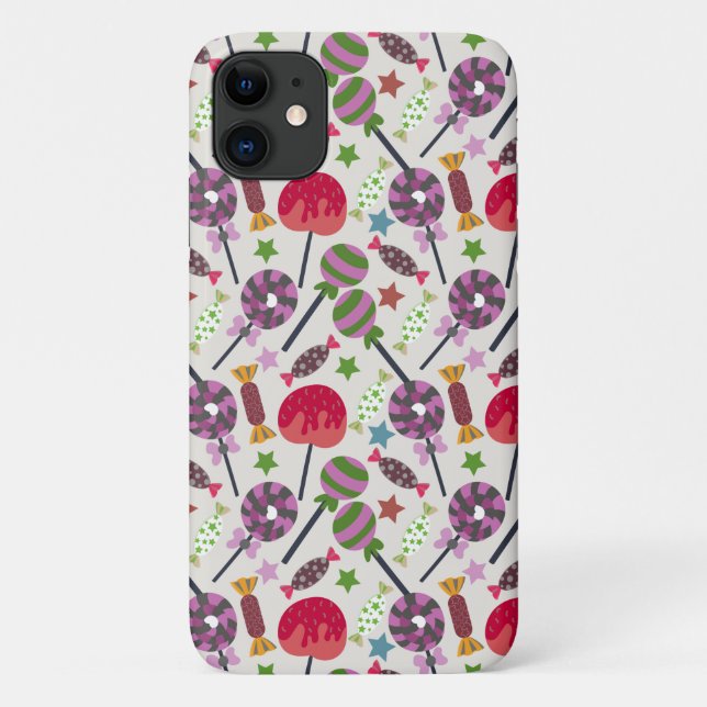 Candy pattern | Lollies pattern | lollipop 11 Case-Mate iPhone Case (Back)