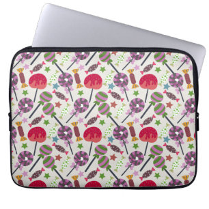 Candy pattern Lollies pattern lollipop 11 Laptop Sleeve