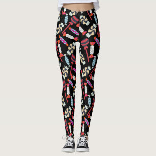 Candy pattern Lollies pattern lollipop 14 Leggings