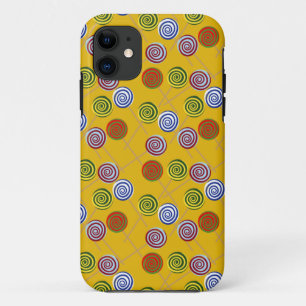 Candy pattern   Lollies pattern   lollipop 15 iPhone 11 Case