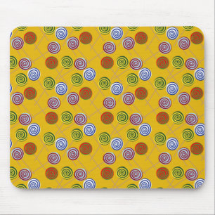 Candy pattern Lollies pattern lollipop 15 Mouse Pad