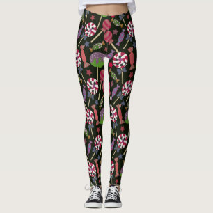 Candy pattern Lollies pattern lollipop 16 Leggings