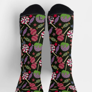 Candy pattern   Lollies pattern   lollipop 16 Tape Socks