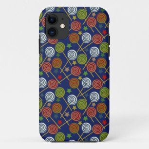 Candy pattern Lollies pattern lollipop 17 iPhone 11 Case