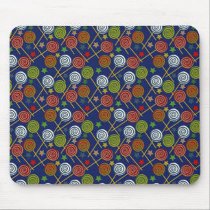 Candy pattern Lollies pattern lollipop 17 Mouse Pad