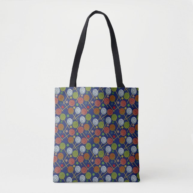 Candy pattern | Lollies pattern | lollipop 17 Tote Bag (Front)