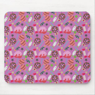 Candy pattern Lollies pattern lollipop 19 Mouse Pad