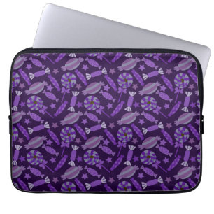 Candy pattern Lollies pattern lollipop 20 Laptop Sleeve