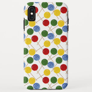 Candy pattern   Lollies pattern   lollipop 21 iPhone XS Max Case