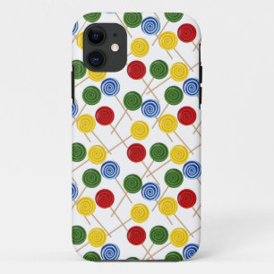 Candy pattern Lollies pattern lollipop 21 iPhone 11 Case