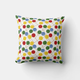 Candy pattern Lollies pattern lollipop 21 Cushion