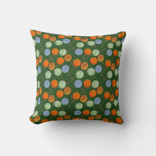 Candy pattern   Lollies pattern   lollipop 22 Cushion