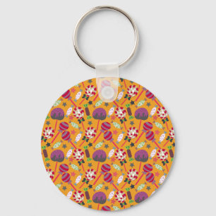 Candy pattern   Lollies pattern   lollipop 23 Key Ring