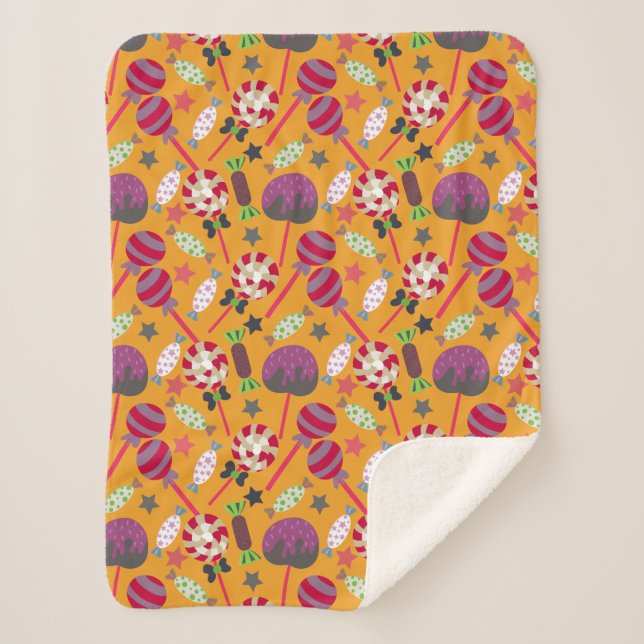 Candy pattern | Lollies pattern | lollipop 23 Sherpa Blanket (Front)
