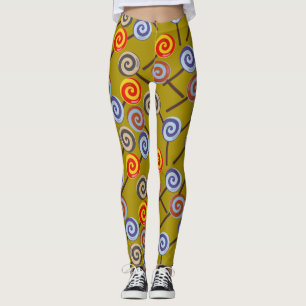 Candy pattern Lollies pattern lollipop 26 Leggings