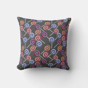 Candy pattern   Lollies pattern   lollipop 27 Cushion
