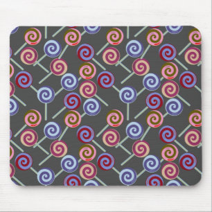 Candy pattern   Lollies pattern   lollipop 27 Mouse Pad