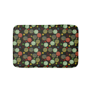 Candy pattern Lollies pattern lollipop 28 Bath Mat