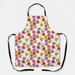 Candy pattern Lollies pattern lollipop 2 Apron