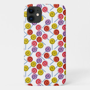 Candy pattern   Lollies pattern   lollipop 2 iPhone 11 Case