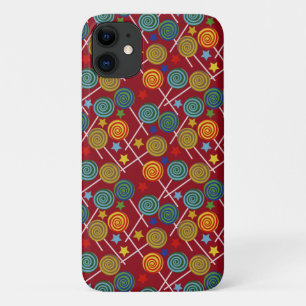 Candy pattern Lollies pattern lollipop 32 iPhone 11 Case