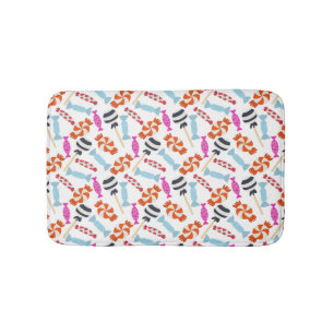 Candy pattern Lollies pattern lollipop 35 Bath Mat