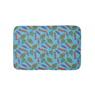 Candy pattern Lollies pattern lollipop 36 Bath Mat