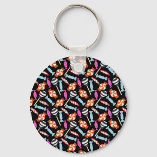 Candy pattern   Lollies pattern   lollipop 37 Key Ring