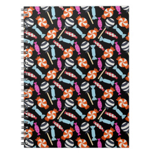Candy pattern   Lollies pattern   lollipop 37 Notebook
