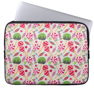 Candy pattern Lollies pattern lollipop 38 Laptop Sleeve