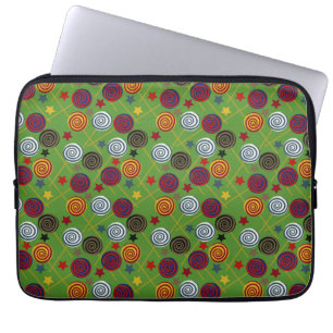 Candy pattern Lollies pattern lollipop 39 Laptop Sleeve
