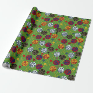 Candy pattern Lollies pattern lollipop 39 Wrapping Paper