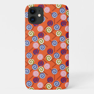 Candy pattern   Lollies pattern   lollipop 42 iPhone 11 Case