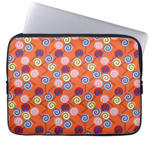 Candy pattern Lollies pattern lollipop 42 Laptop Sleeve