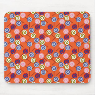 Candy pattern Lollies pattern lollipop 42 Mouse Pad