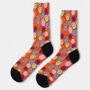 Candy pattern   Lollies pattern   lollipop 42 Show Socks
