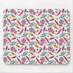 Candy pattern Lollies pattern lollipop 45 Mouse Pad