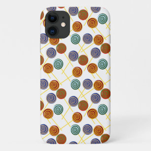 Candy pattern Lollies pattern lollipop 47 iPhone 11 Case
