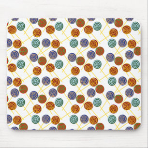 Candy pattern Lollies pattern lollipop 47 Mouse Pad
