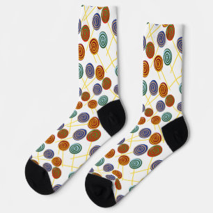 Candy pattern   Lollies pattern   lollipop 47 Show Socks