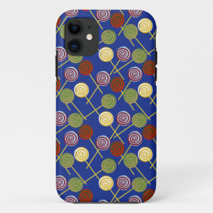 Candy pattern   Lollies pattern   lollipop 4 iPhone 11 Case
