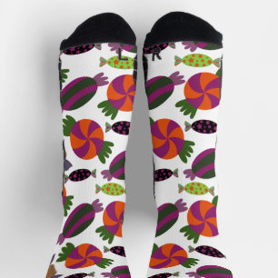 Candy pattern   Lollies pattern   lollipop 51 Thro Socks