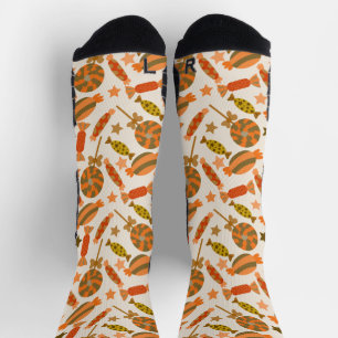 Candy pattern   Lollies pattern   lollipop 54 Canv Socks