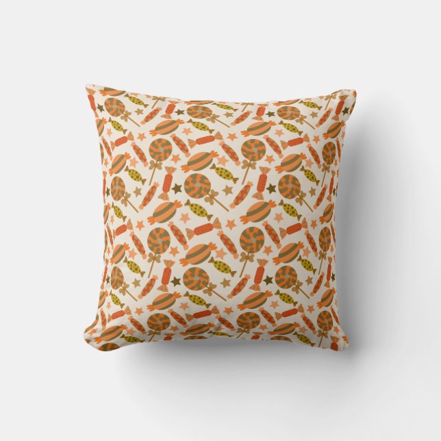 Candy pattern | Lollies pattern | lollipop 54 Cushion (Front)