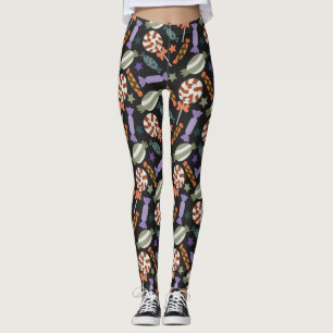 Candy pattern Lollies pattern lollipop 55 Leggings