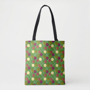 Candy pattern   Lollies pattern   lollipop 58 Tote Bag