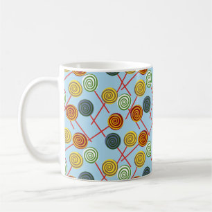 Candy pattern Lollies pattern lollipop 5 Coffee Mug